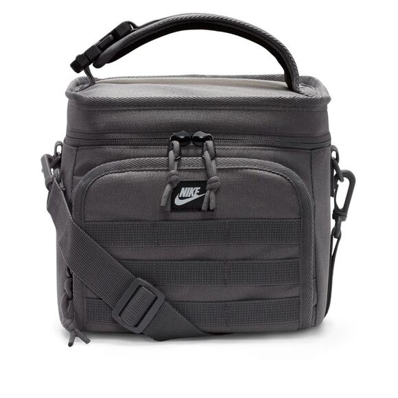 Nike Futura Sport Smoke Grey 9A2993-M19 Insulated PEVA lining Lunch Bag - Picture 1 of 4
